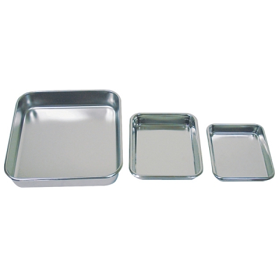 日本亚速旺 ASONE 经济型不锈钢托盘(不带盖) 4-01072 (1个) CC-4624-07