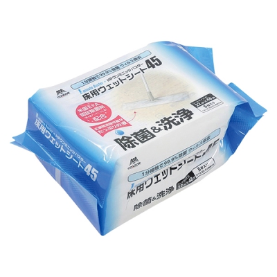 Condor康多乐 除菌湿巾60 地板用(单独包装) 22_64cm 5张袋 CC-5453-03 60-5P