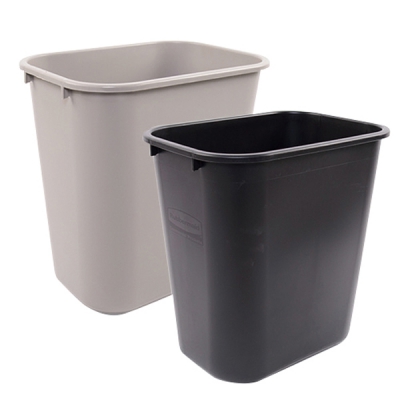 SATA世达 经济型废纸篓 中号盖子 FG306600 黑色(1个) CC-4695-12