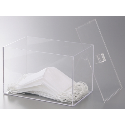 日本亚速旺 ASONE 口罩收纳盒 透明N 225×140×140mm 8-5932-11 透明N 225×140×140mm
