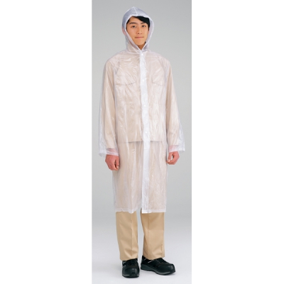 PVC 雨衣 1222-80cm 3-9376-01 1222-80cm
