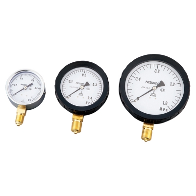 日本亚速旺 ASONE 通用压力计A形G14Bφ60mm  0～0.4 (1个) 1-7465-03