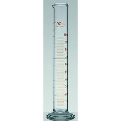 IWAKI 量筒(A级) 3022-2000-N(1个) CC-4670-11