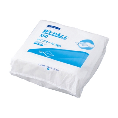 CRECIA WYPALL(X60)工业擦拭纸 60560 (50张18袋) 1-4446-01 60360