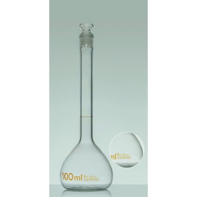 IWAKI 容量瓶(USP标准)透明 50ml 5640-50-US CC-5307-03 5640-50-US