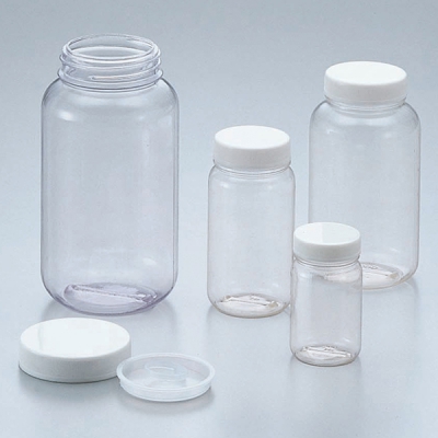 日本亚速旺 ASONE 透明广口瓶(透明聚氯乙烯制) 100ml (1个) 5-031-01 100ml