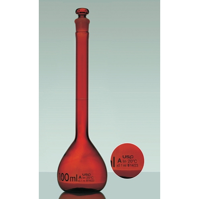 IWAKI 容量瓶(USP标准)棕色 10ml 55640-10-US CC-5646-01 55640-10-US