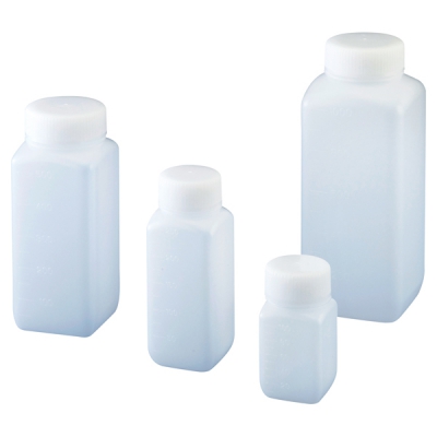 NIKKO亚速旺 J瓶(方形广口白色) 己灭菌 1L  50个箱 15-5304-55 方形(白色 己灭菌) 1L