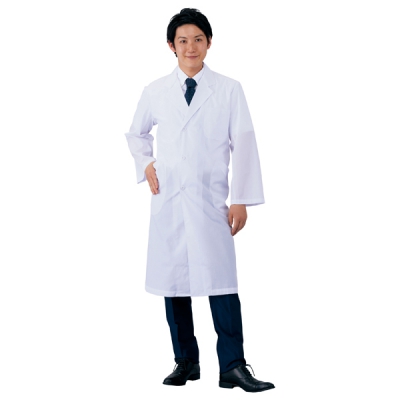 日本亚速旺 ASONE 实习白大褂(男用)JH-MS 3L号(1件) 2-9397-05