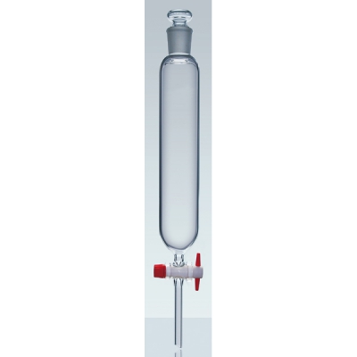 IWAKI 圆筒型分液漏斗(聚四氟乙烯)50ml 6383FS50 CC-5294-01 6383FS50