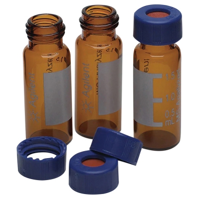 AGILENT安捷伦 钳口样品瓶(MS认证)5190-2283 2mL 100支包 CC-5100-04 5190-2283