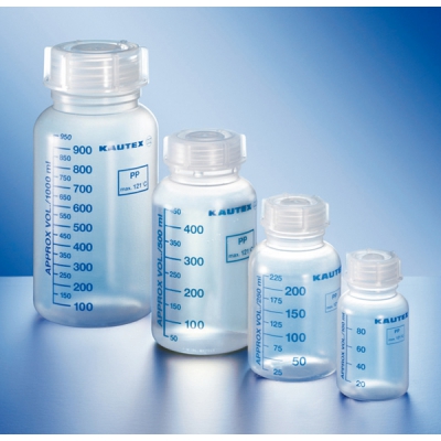 Kautex 带刻度广口瓶  100ml(1个) 3-7135-01