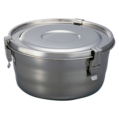 日本亚速旺 ASONE 不锈钢圆形密闭罐 OT-02R φ115×62 4-607-02 OT-02R