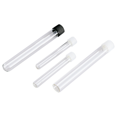 日本亚速旺 ASONE 螺口玻璃试管(圆底) 15ml 84004-0217(100支箱) CC-3070-05 84004-0217