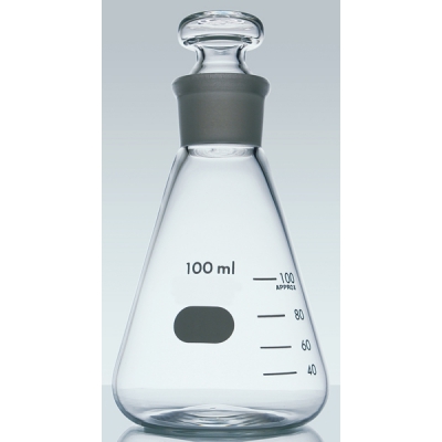 IWAKI 磨口锥形烧瓶 250 ml 5021FK250-29 CC-5291-03 5021FK250-29