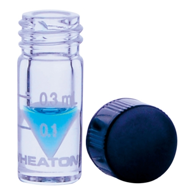 WHEATON V底微量瓶 Ｗ９８６２７９ＮＧ 1箱(12支) 3-6291-05 W986279NG