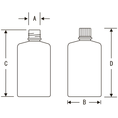 NIKKO亚速旺 J瓶(方形广口白色) 未灭菌 250ml 1个 15-5002-55 未灭菌) 250ml