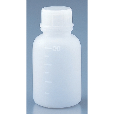 日本亚速旺 ASONE PE制窄口瓶(带内盖) 30ml 1个 1-4657-01 (HDPE制) 30ml