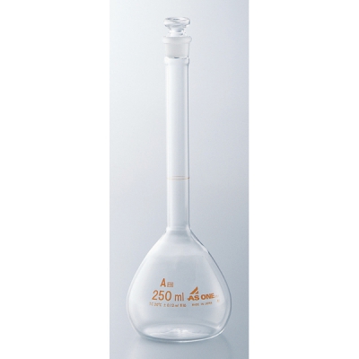 日本亚速旺 ASONE 容量瓶(高精度)茶色 250ml 1个 1-8565-28 250ml