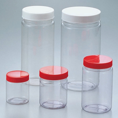 日本亚速旺 ASONE 广口直身瓶(透明聚氯乙烯制) 500ml (1个) 5-026-02 500ml