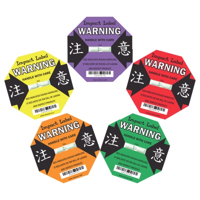 日本亚速旺 ASONE 冲击指示贴纸 60G 50张盒 CC-5386-03 60G