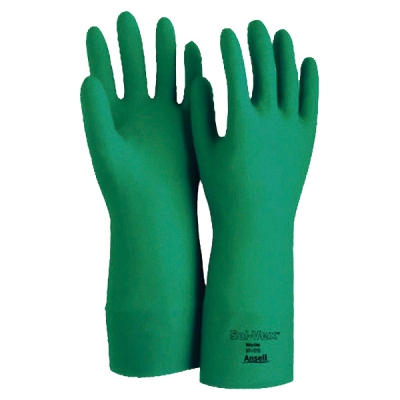 Ansell安思尔 耐溶剂丁腈手套(SOL-VEX) 37-175-9 L 1双 CC-3297-02