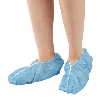 日本亚速旺 ASONE 经济型一次性鞋套 蓝色 ASPPB30g 100只袋 CC-5424-03 ASPPB30g