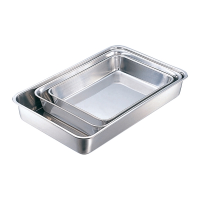 日本亚速旺 ASONE 不锈钢方形托盘(易清洁型) 4寸型1个 1-8676-11