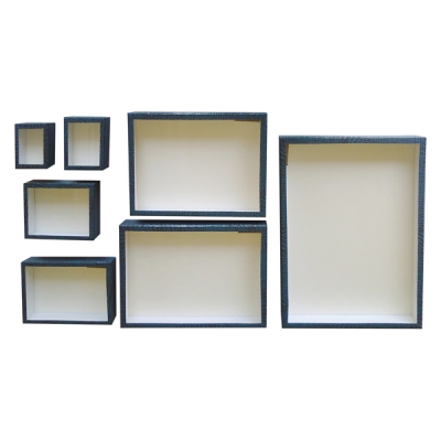 日本亚速旺 ASONE 纸制玻璃盖标本箱No.448 1套 3-9432-04 No.448