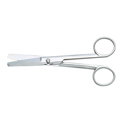 日本亚速旺 ASONE 双刃宽头剪刀(不锈钢制) No.8 120mm 2-534-11 No.8 120mm