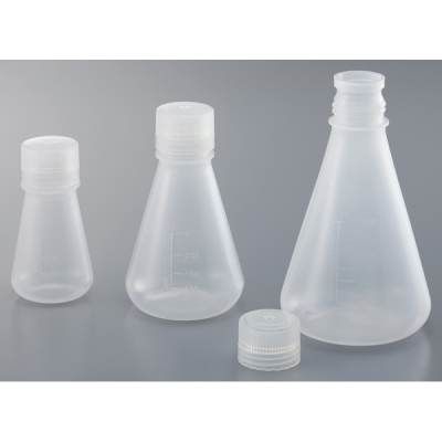 PP三角烧瓶(带螺旋帽) PEF125 125ml C3-9954-03 PEF125