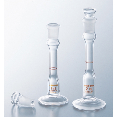 日本亚速旺 ASONE 座式容量瓶 4ml 1个 1-8582-04 白色 4ml(ASONE)