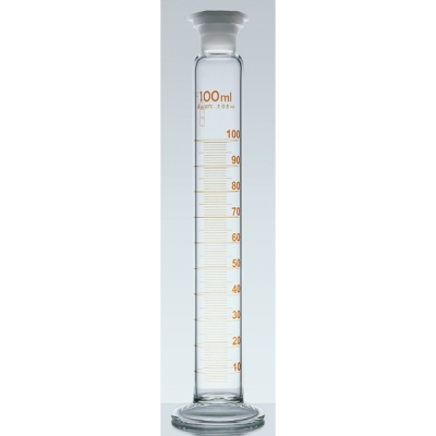 IWAKI 具塞量筒(塑料盖)10ml 2982-10-N CC-5306-01 2982-10-N