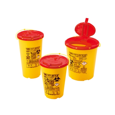 日本亚速旺 ASONE 经济型锐器盒 DISPO 0.7 按箱销售 1箱(176个) 8-3161-51 DISPO 0.7　ケース販売