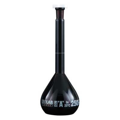 日本亚速旺 ASONE 带树脂塞量瓶(茶色) AMS-25a 25ml 3-8270-05 AMS-25a 25ml