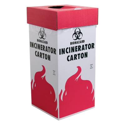 日本亚速旺 ASONE 生物危害垃圾盒 56617-810 1箱(6个) C3-585-01 56617-810