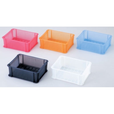 日本亚速旺 ASONE 彩色周转箱 TSK-910TM(透明) 1个 1-1538-02 TSK-910TM