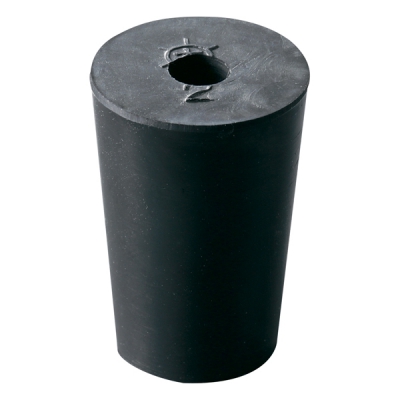 日本亚速旺 ASONE 开孔橡胶塞 7号 4-389-07 7号