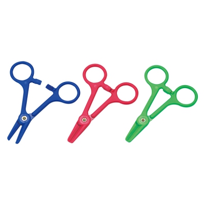 日本亚速旺 ASONE 树脂止水夹 红色   (1个) 0-6376-02