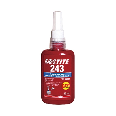 日本亚速旺 ASONE 螺纹锁固胶(LOCTITE) LOC-243-250ml(1瓶入) CC-3349-03