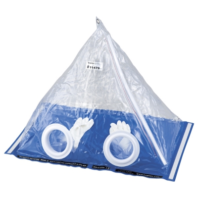 日本亚速旺 ASONE 简易手套箱（双孔）2200ANMXL 单阀 1个 C2-2003-01 2200ANMXL