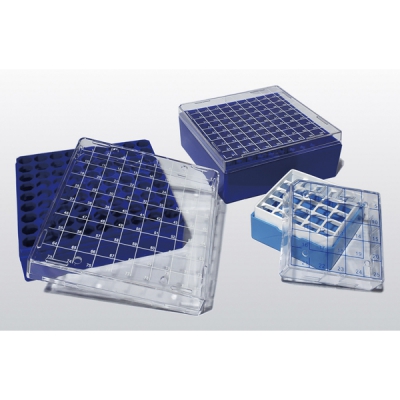 日本亚速旺 ASONE 【售完即止】经济型PC冷冻盒 5X5孔(10个) CC-4601-01