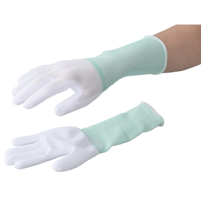 日本亚速旺 ASONE 长型PU涂层手套(锁连型) 手掌处涂布S 1袋(10双) C3-3410-04 S