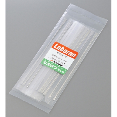 日本亚速旺 ASONE 不锈钢微量药勺(优惠装) 圆细210(11支袋) 9-891-04 210mm