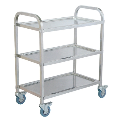 日本亚速旺 ASONE 不锈钢手推车 D-14C 2层 CC-4599-02