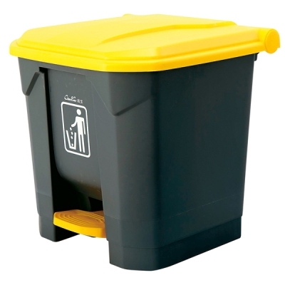 日本亚速旺 ASONE 脚踏式垃圾桶 B2-010B(1个) CC-4597-02