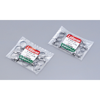 日本亚速旺 ASONE 不锈钢软管管夹(优惠包装) 22-8 (11个袋) 9-825-02 22-8mm