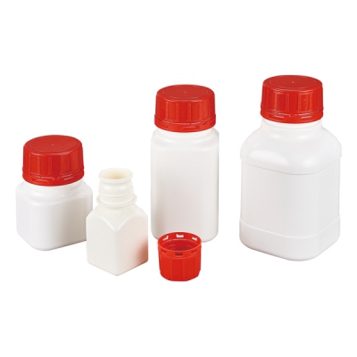 HDPE带防盗盖塑料方形瓶 广口 400ml CC-5318-04 400ml