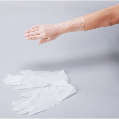 日本亚速旺 ASONE 经济型无尘室用PVC手套(12英寸) S 50 双包 CC-4117-03