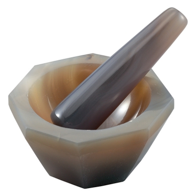 日本亚速旺 ASONE 玛瑙乳钵(深型) φ100Xφ120X40(1个) C2-888-06